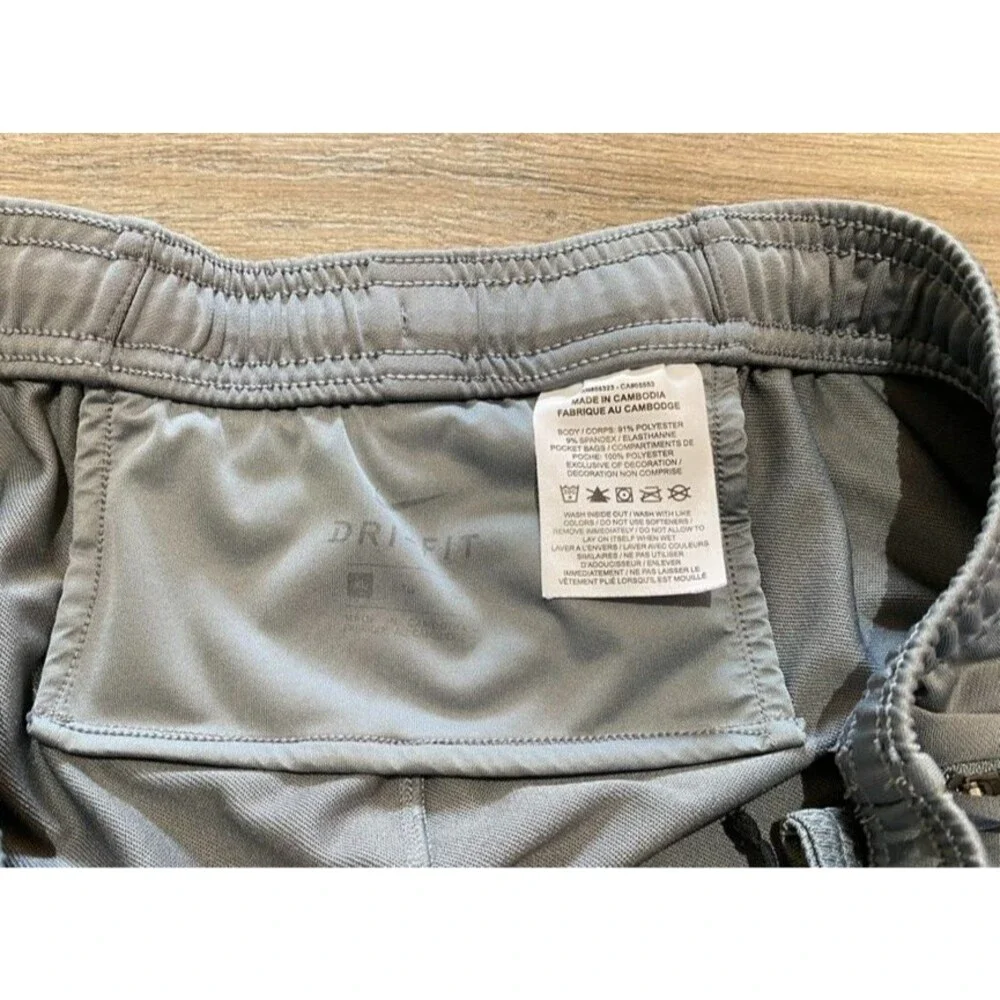 Nike Dri-FIT Challenger Men XL Grey Tapered Running Pants DB4107-084 Joggers